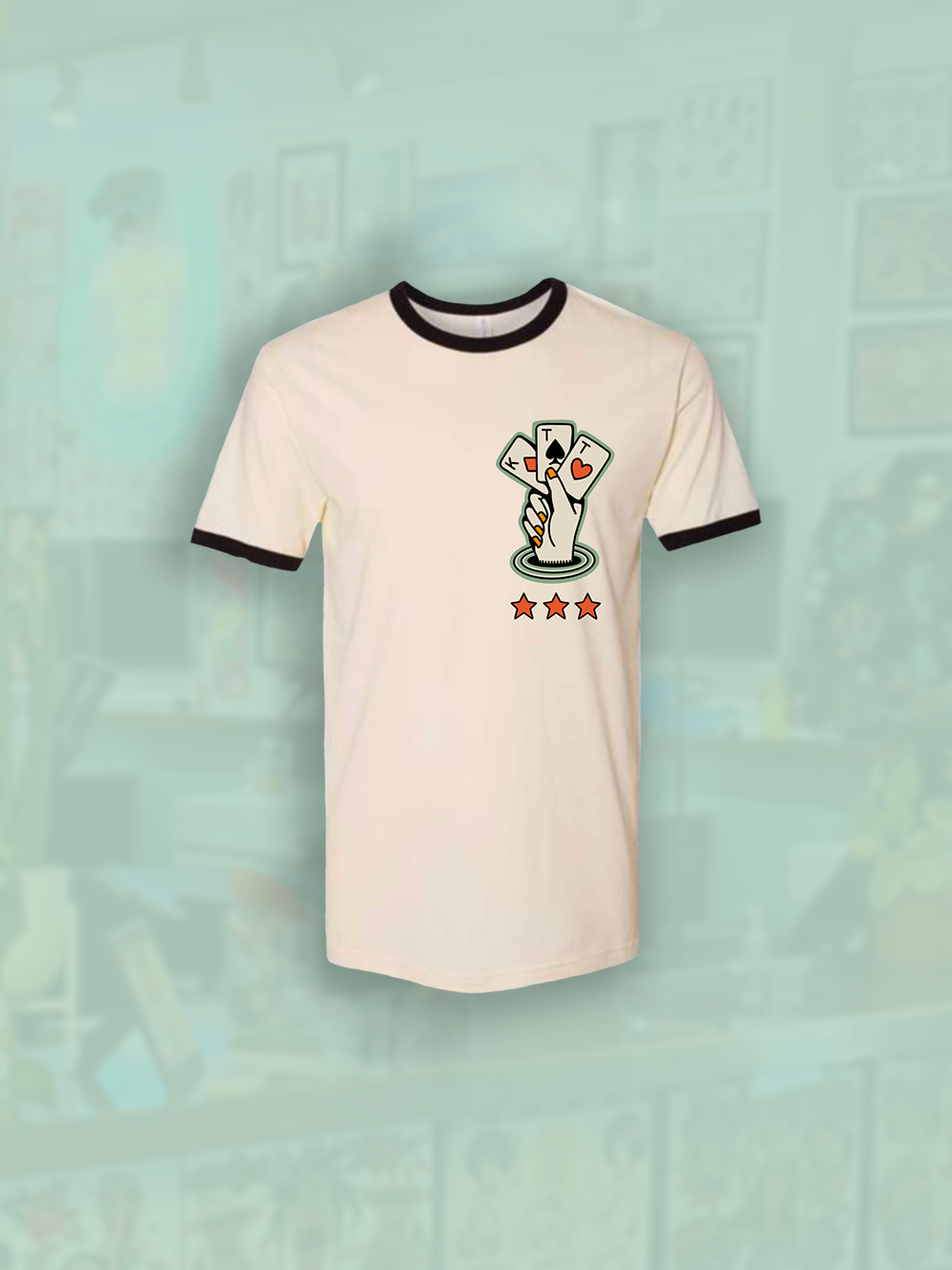 Riverside Shop Shirt - Ringer